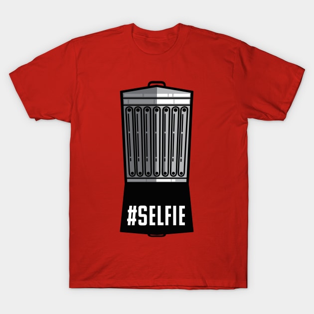 Hashtag Trash Selfie T-Shirt by Fyremageddon